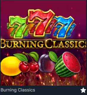 777 Burning Classics slot